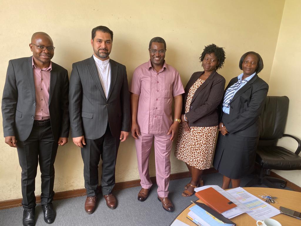 CULTURAL COUNSELLOR MEETS STAFF FROM THE OFFICE OF THE PRESIDENT OF ZIMBABWE